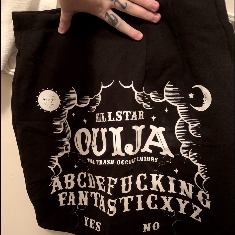 KILLSTAR ouija board mini skirt